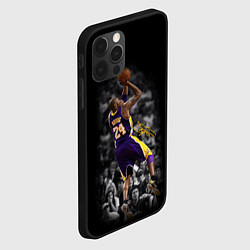 Чехол для iPhone 12 Pro KOBE BRYANT, цвет: 3D-черный — фото 2