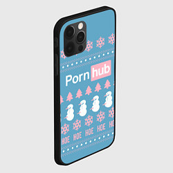 Чехол для iPhone 12 Pro Pornhub - christmas sweater, цвет: 3D-черный — фото 2