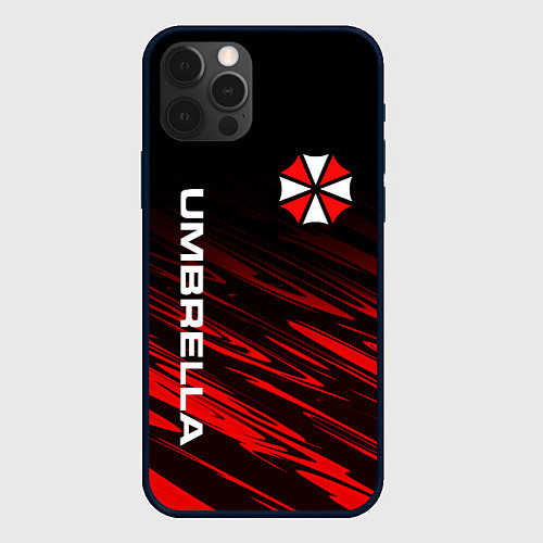 Чехол iPhone 12 Pro UMBRELLA CORPORATION / 3D-Черный – фото 1