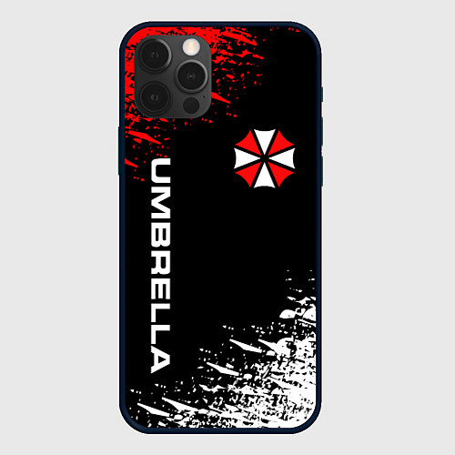 Чехол iPhone 12 Pro UMBRELLA CORPORATION / 3D-Черный – фото 1