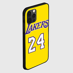 Чехол для iPhone 12 Pro Kobe Bryant 24, цвет: 3D-черный — фото 2