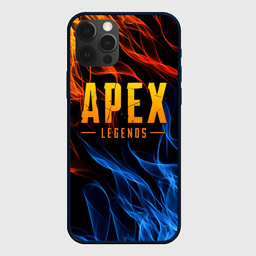 Чехол iPhone 12 Pro APEX LEGENDS / 3D-Черный – фото 1