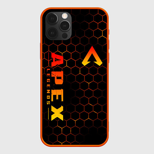 Чехол iPhone 12 Pro APEX LEGENDS / 3D-Красный – фото 1