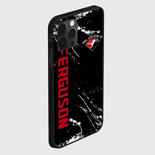 Чехол iPhone 12 Pro Tony Ferguson / 3D-Черный – фото 2