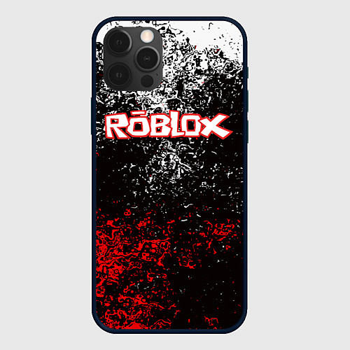 Чехол iPhone 12 Pro ROBLOX / 3D-Черный – фото 1