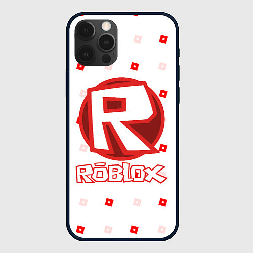 Чехол iPhone 12 Pro ROBLOX / 3D-Черный – фото 1