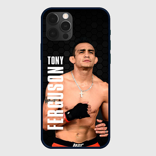 Чехол iPhone 12 Pro EL CUCUY Tony Ferguson / 3D-Черный – фото 1