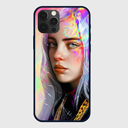 Чехол для iPhone 12 Pro Billie Pinky Wave, цвет: 3D-черный