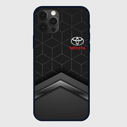 Чехол для iPhone 12 Pro TOYOTA, цвет: 3D-черный