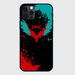 Чехол для iPhone 12 Pro DMC, цвет: 3D-черный
