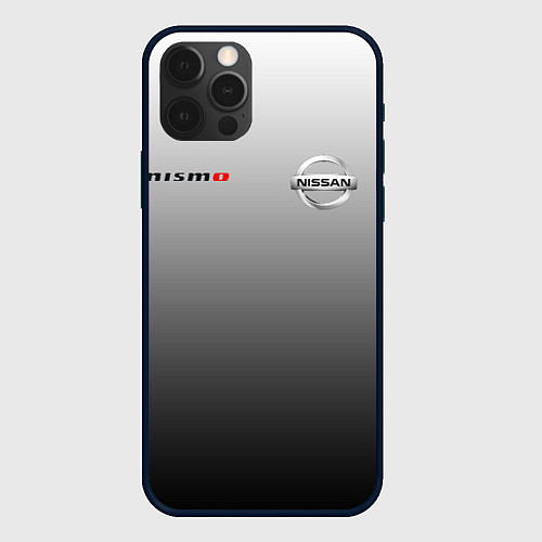 Чехол iPhone 12 Pro NISSAN NISMO / 3D-Черный – фото 1