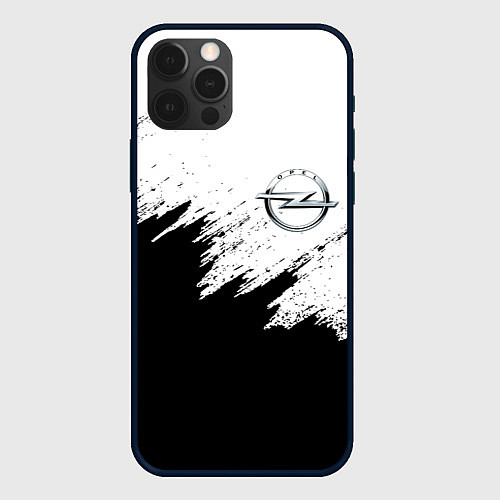 Чехол iPhone 12 Pro Opel / 3D-Черный – фото 1