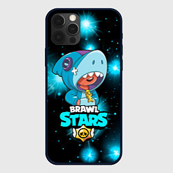 Чехол iPhone 12 Pro Brawl stars leon shark