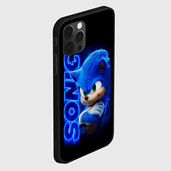 Чехол для iPhone 12 Pro SONIC, цвет: 3D-черный — фото 2