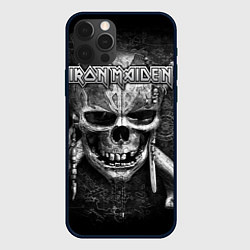 Чехол для iPhone 12 Pro Iron Maiden, цвет: 3D-черный