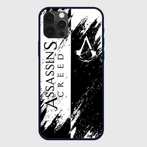 Чехол iPhone 12 Pro ASSASSIN'S CREED / 3D-Черный – фото 1