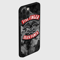 Чехол для iPhone 12 Pro Five Finger Death Punch, цвет: 3D-черный — фото 2