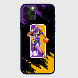 Чехол для iPhone 12 Pro LA LAKERS KOBE BRYANT, цвет: 3D-черный