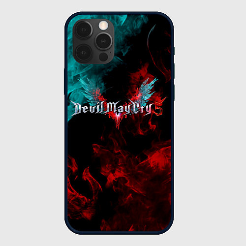 Чехол iPhone 12 Pro DEVIL MAY CRY / 3D-Черный – фото 1