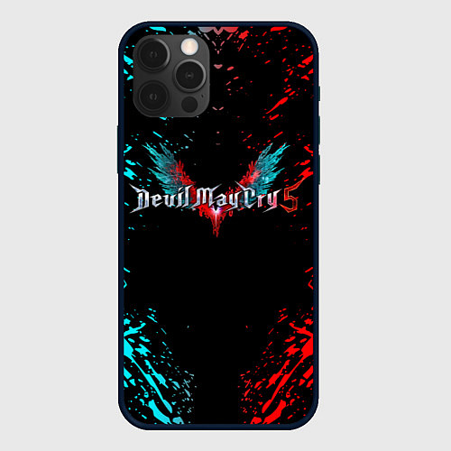 Чехол iPhone 12 Pro DEVIL MAY CRY / 3D-Черный – фото 1