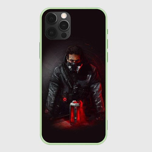 Чехол iPhone 12 Pro The Division 2 / 3D-Салатовый – фото 1