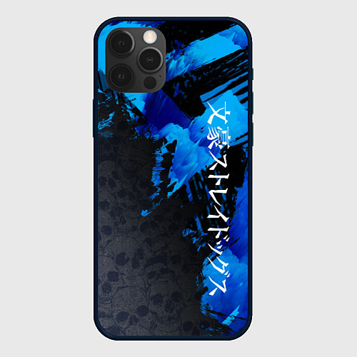 Чехол iPhone 12 Pro Bungou Stray Dogs / 3D-Черный – фото 1