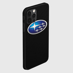 Чехол для iPhone 12 Pro SUBARU, цвет: 3D-черный — фото 2