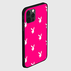 Чехол для iPhone 12 Pro PLAYBOY, цвет: 3D-черный — фото 2