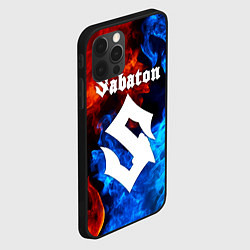 Чехол для iPhone 12 Pro SABATON, цвет: 3D-черный — фото 2