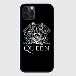 Чехол для iPhone 12 Pro QUEEN, цвет: 3D-черный