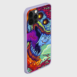 Чехол для iPhone 12 Pro HYPERBEAST, цвет: 3D-светло-сиреневый — фото 2