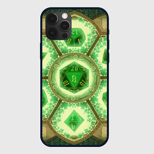 Чехол iPhone 12 Pro DnD Dices - Clever / 3D-Черный – фото 1