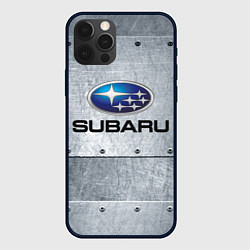 Чехол для iPhone 12 Pro SUBARU, цвет: 3D-черный