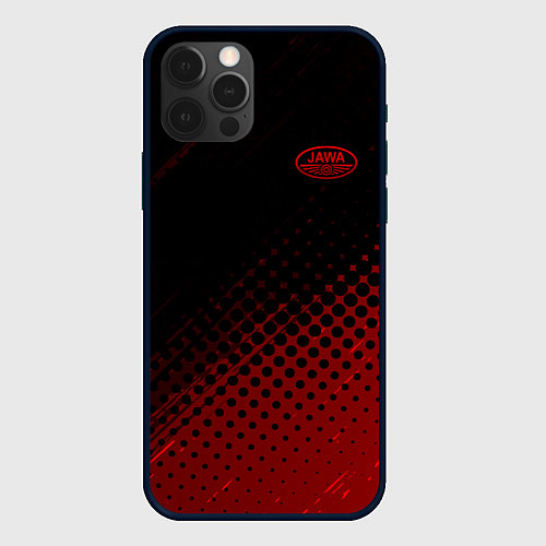 Чехол iPhone 12 Pro JAWA / 3D-Черный – фото 1