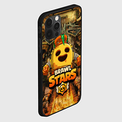 Чехол для iPhone 12 Pro Brawl Stars Robot Spike, цвет: 3D-черный — фото 2