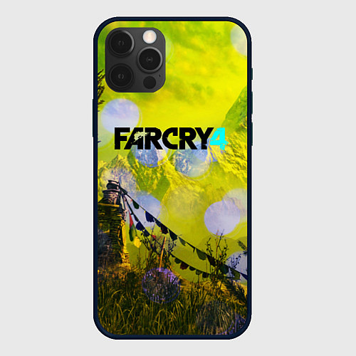 Чехол iPhone 12 Pro FARCRY4 / 3D-Черный – фото 1