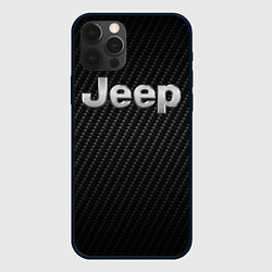 Чехол для iPhone 12 Pro Jeep Z, цвет: 3D-черный