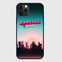 Чехол для iPhone 12 Pro HOTLINE MIAMI, цвет: 3D-черный