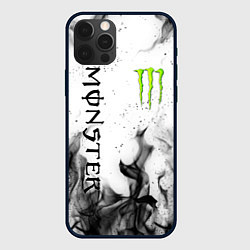 Чехол для iPhone 12 Pro MONSTER ENERGY, цвет: 3D-черный