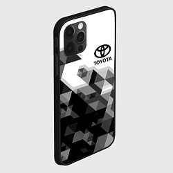 Чехол для iPhone 12 Pro TOYOTA, цвет: 3D-черный — фото 2