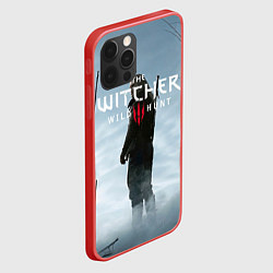 Чехол для iPhone 12 Pro The Witcher, цвет: 3D-красный — фото 2