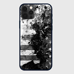 Чехол для iPhone 12 Pro США, цвет: 3D-черный