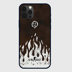 Чехол для iPhone 12 Pro Cs:go - Оксидное пламя, цвет: 3D-черный