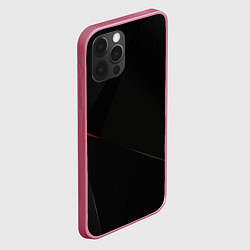 Чехол для iPhone 12 Pro DARK, цвет: 3D-малиновый — фото 2