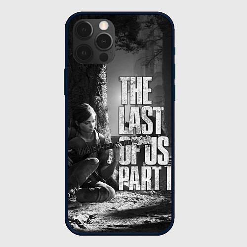 Чехол iPhone 12 Pro THE LAST OF US 2 / 3D-Черный – фото 1