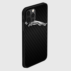 Чехол для iPhone 12 Pro Jaguar Z, цвет: 3D-черный — фото 2