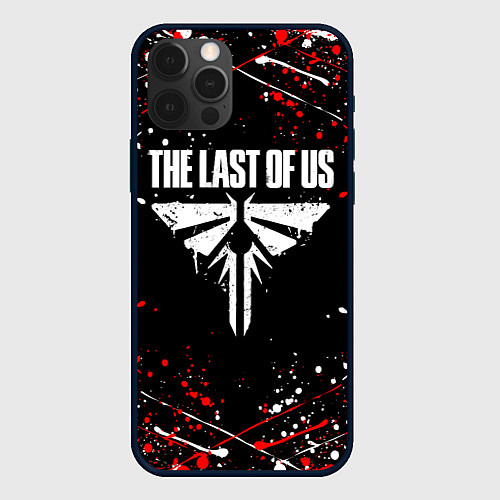 Чехол iPhone 12 Pro The last of us part 2 tlou2 / 3D-Черный – фото 1