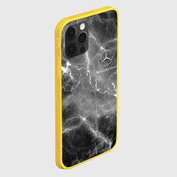 Чехол для iPhone 12 Pro MERCEDES, цвет: 3D-желтый — фото 2