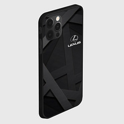 Чехол для iPhone 12 Pro LEXUS, цвет: 3D-черный — фото 2