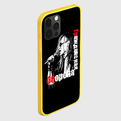 Чехол для iPhone 12 Pro Гражданская оборона Анархия, цвет: 3D-желтый — фото 2
